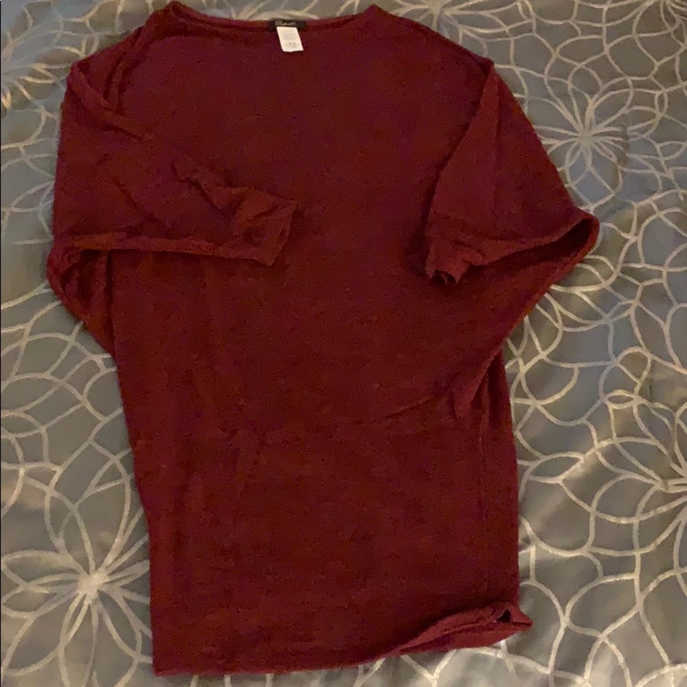 Loose fitting sweater dress